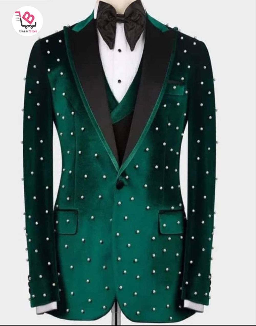 Veste pour homme croisée trois pièces